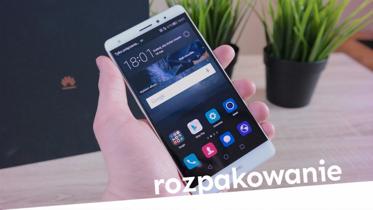Huawei Mate S Rozpakowanie Unboxing (PL)
