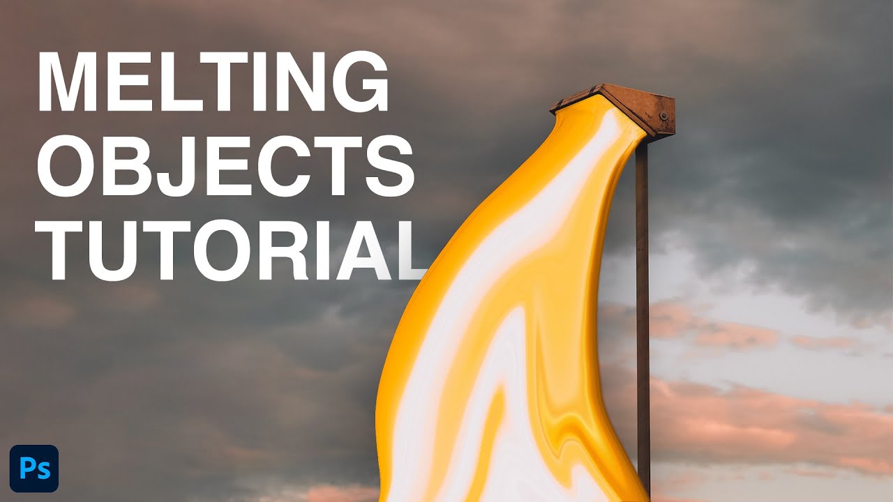 MELTED OBJECTS EFFECT TUTORIAL | ADOBE PHOTOSHOP
