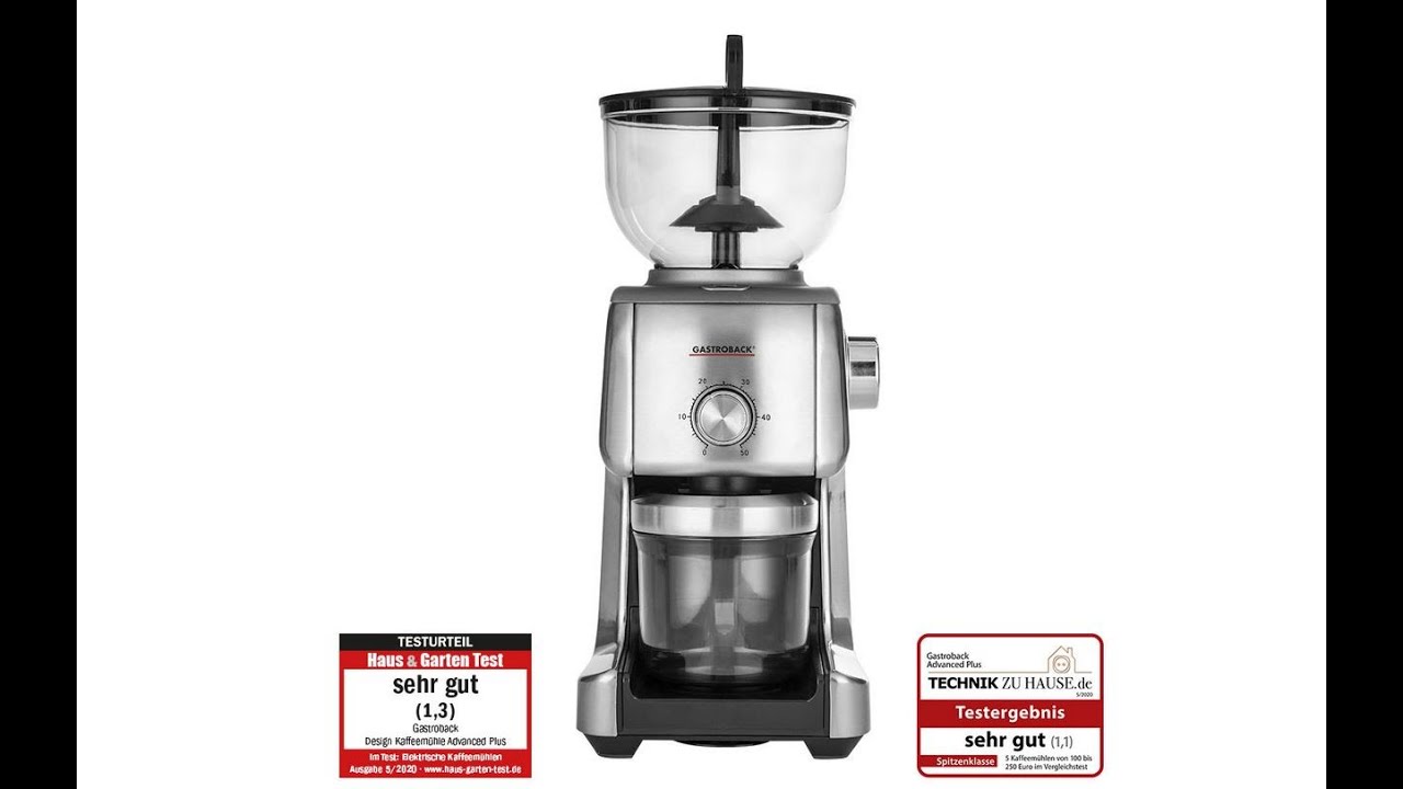 Gastroback Design Kaffeemühle Advanced Plus Kaffeemühle, Mahlwerk