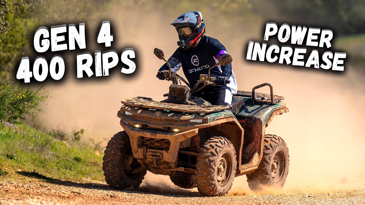 2027 Gen 4 CFMOTO CFORCE 400 Test Ride | Mud, Rocks, Trails