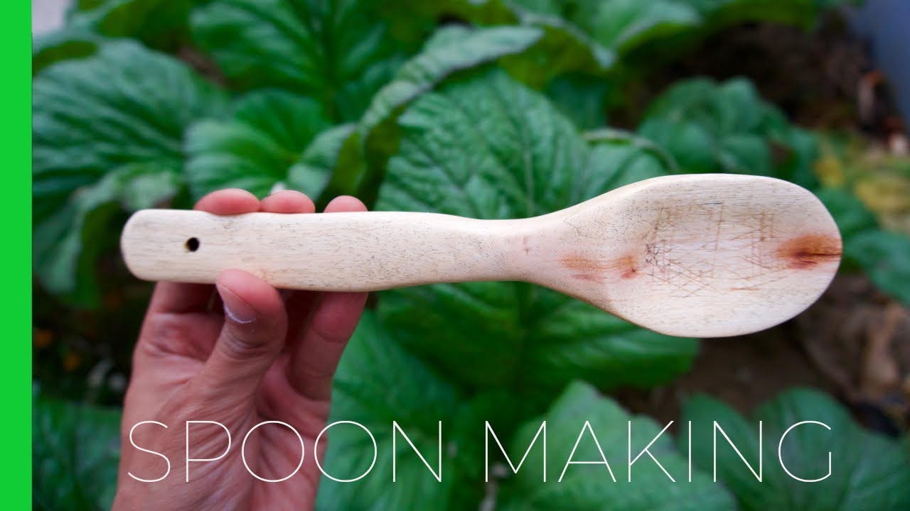 Wooden Spoon making with Victorinox Huntsman SAK