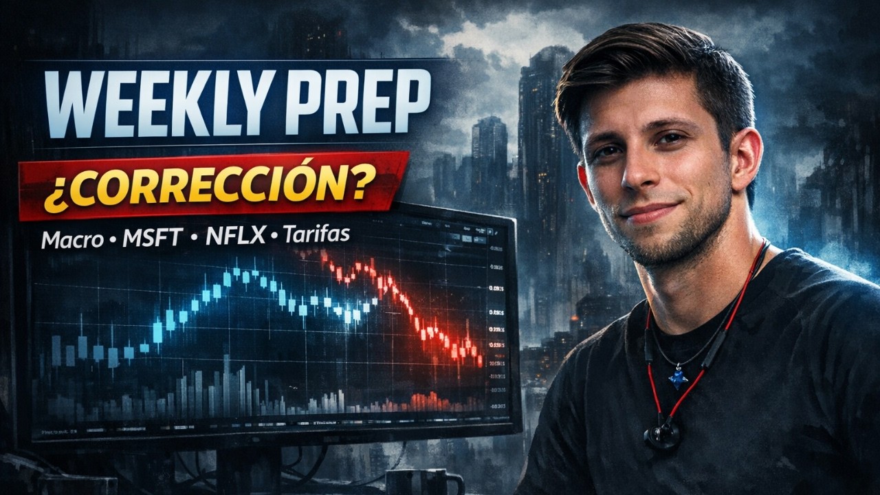¿Se viene corrección? Señales clave + plan en MSFT y NFLX