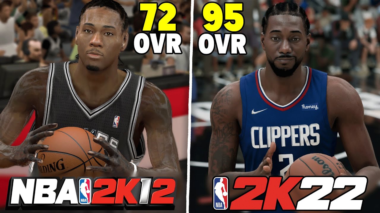 Scoring With Kawhi Leonard In Every NBA 2K! (NBA 2K12 - NBA 2K22)