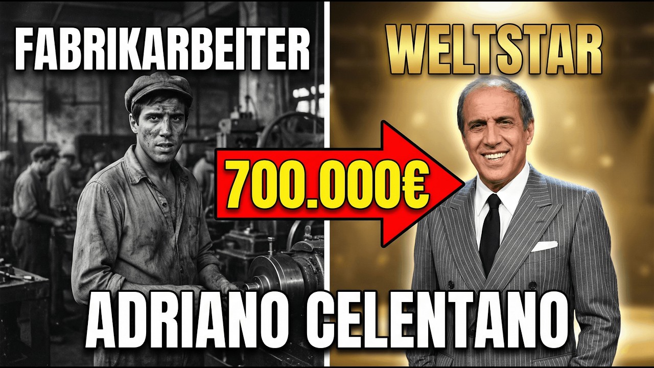 Vom Arbeiter zur LEGENDE: Adriano Celentanos Geschichte – er gab ALLES
