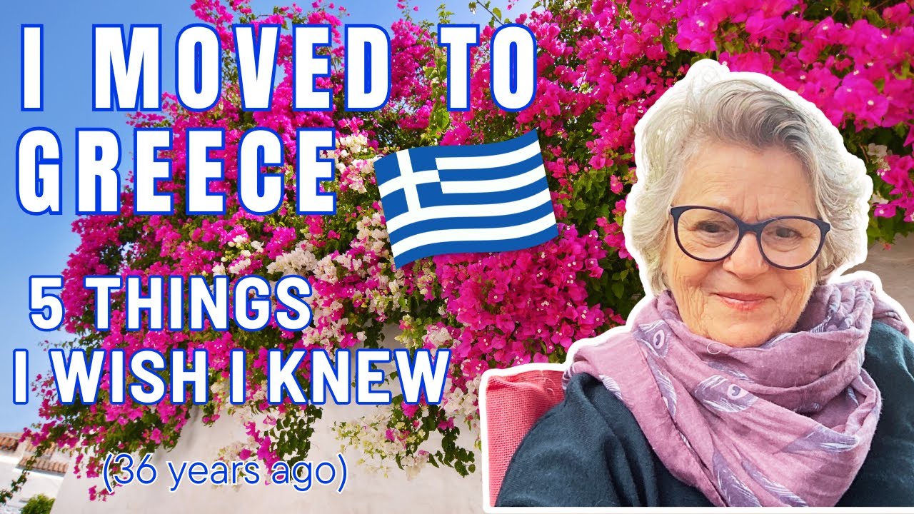 5 Things I Wish I Knew Before Moving to Greece (36 Years Ago!) | #smallyoutuber #greekisland