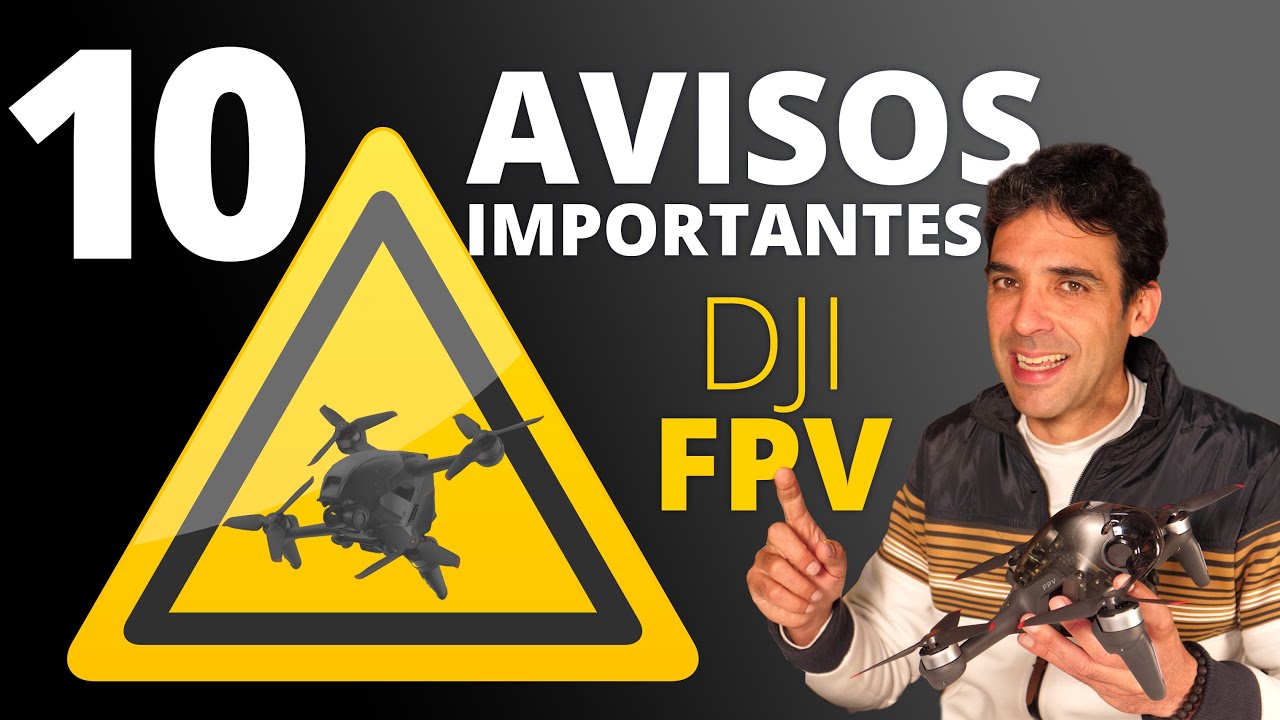 CONSEJOS Y AVISOS antes de COMPRAR EL DJI FPV DRON