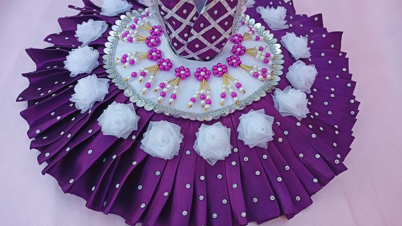 janamashtmi special dress for thakur ji | pearl dress for kanha ji | size no. 8 & 9 |