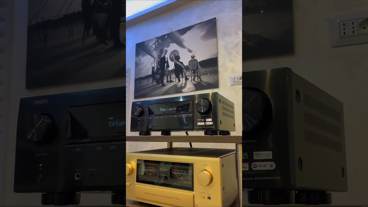 DENON AVR X2800 DAB #denon #audiovideo #homecinema #hometheater #hiend #officinadelsuonobari
