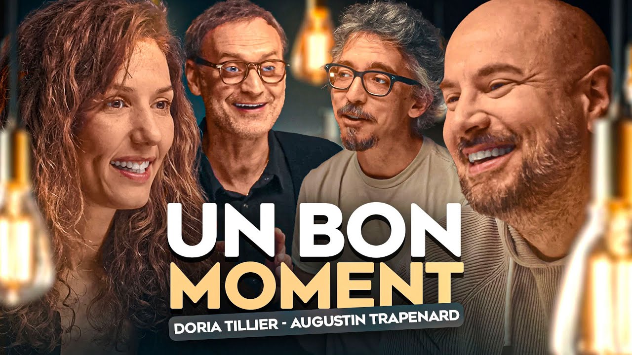 Doria Tillier et Augustin Trapenard, meilleurs potes et jamais d'accord (Un Bon Moment, S5-E5)