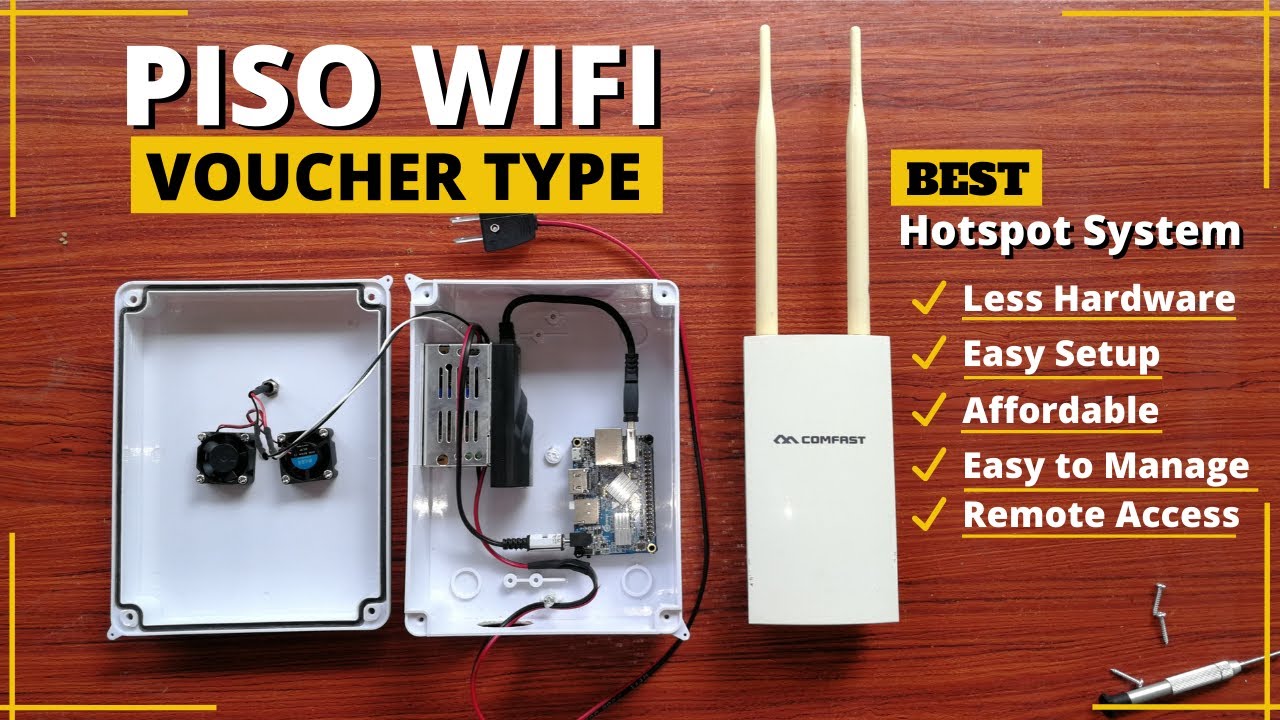 Piso Wifi Voucher Type Build | Best Hotspot System