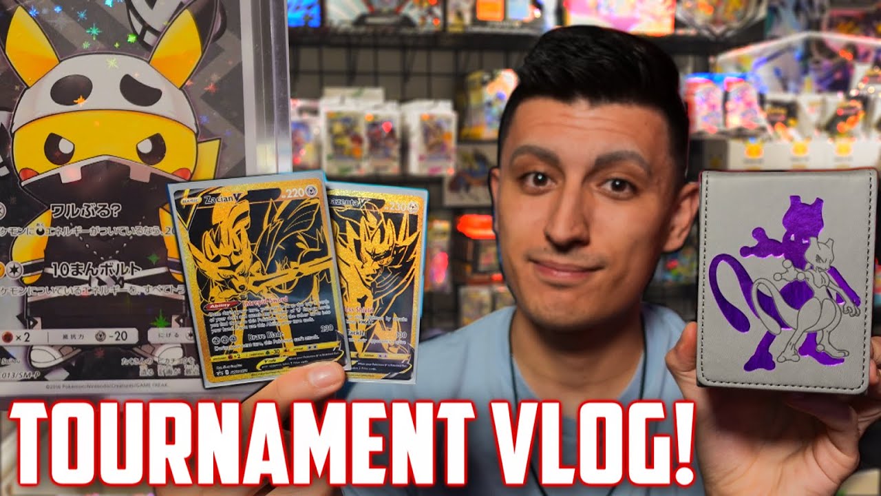 I've NEVER seen THIS Pikachu Before! My FIRST Pokemon TCG Tournament VLOG!