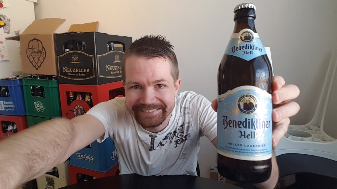Beer review #72 Benediktiner Hell (Ettal, Oberbayern) 🇩🇪