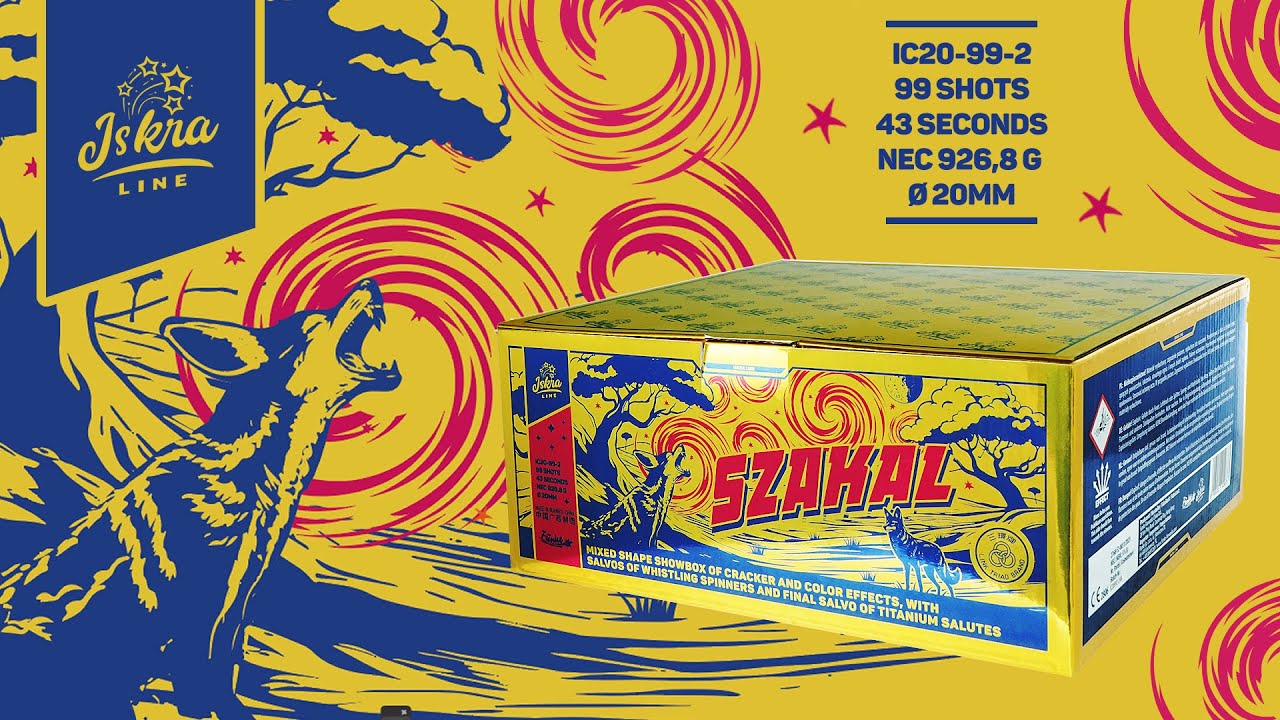 Szakal - IC20-99-2 - Compound Fireworks Batch 2025 *New*