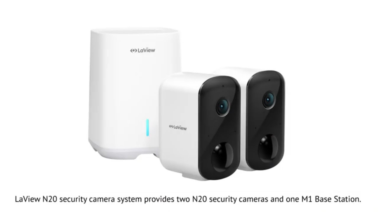LaView N20 Outdoor Security Camera Setup Tutorial