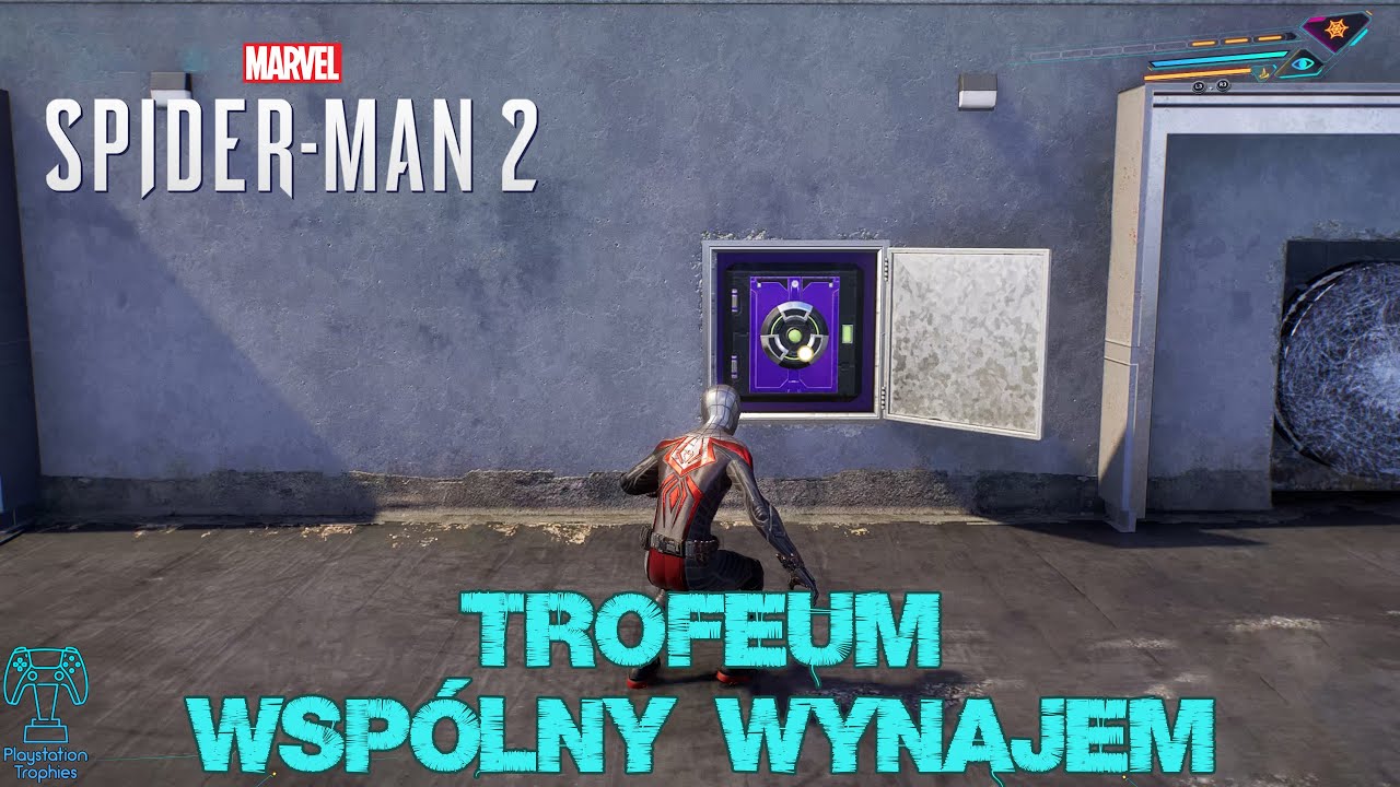 Marvel's Spider Man 2 - Trofeum Wspólny wynajem - Wszystkie skrytki Prowlera