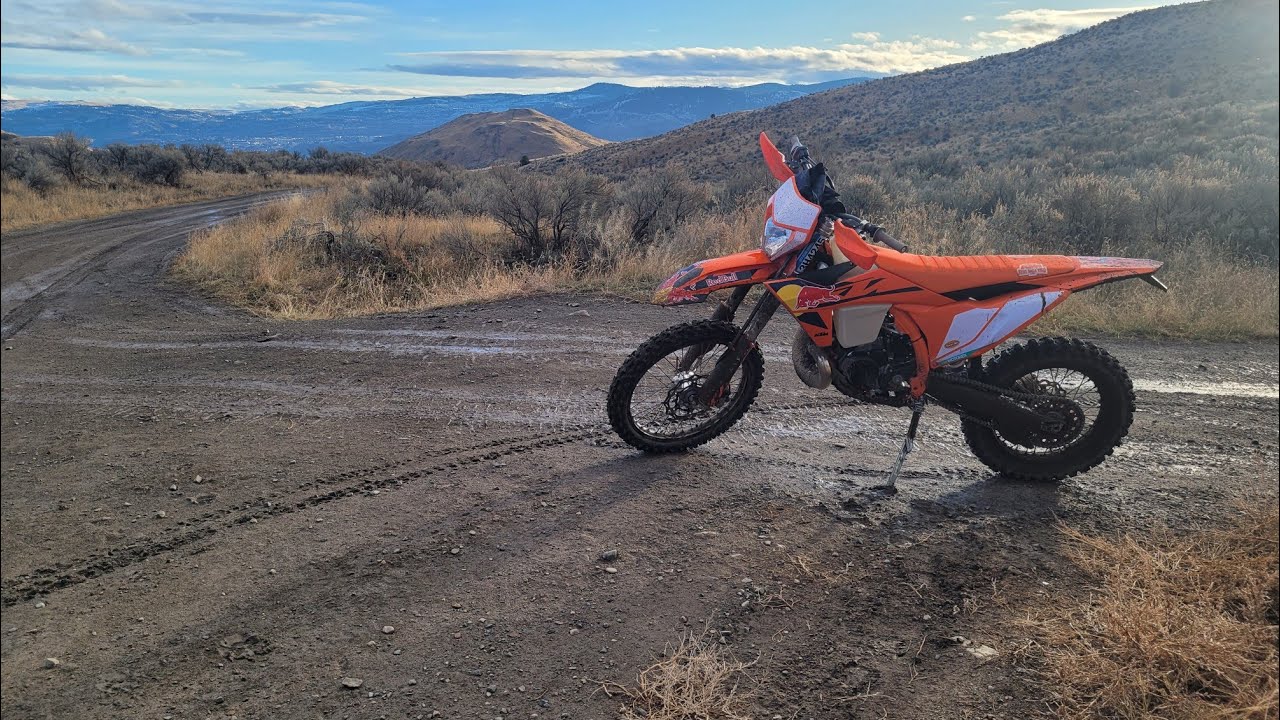 Fall ride 2025 solo ride ktm 300 xcw first long edit