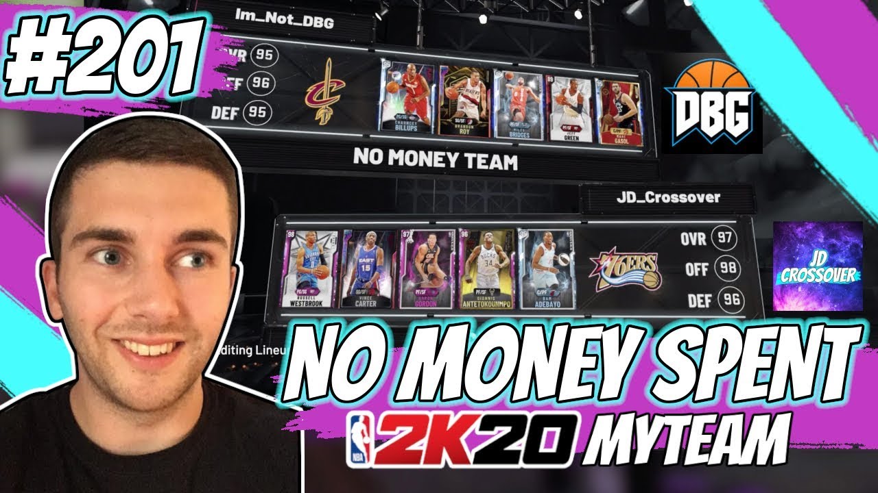 NBA 2K20 MYTEAM DBG VS JD CROSSOVER GAME 3!! CAN WE FINALLY WIN?! | NO MONEY SPENT EPISODE #201