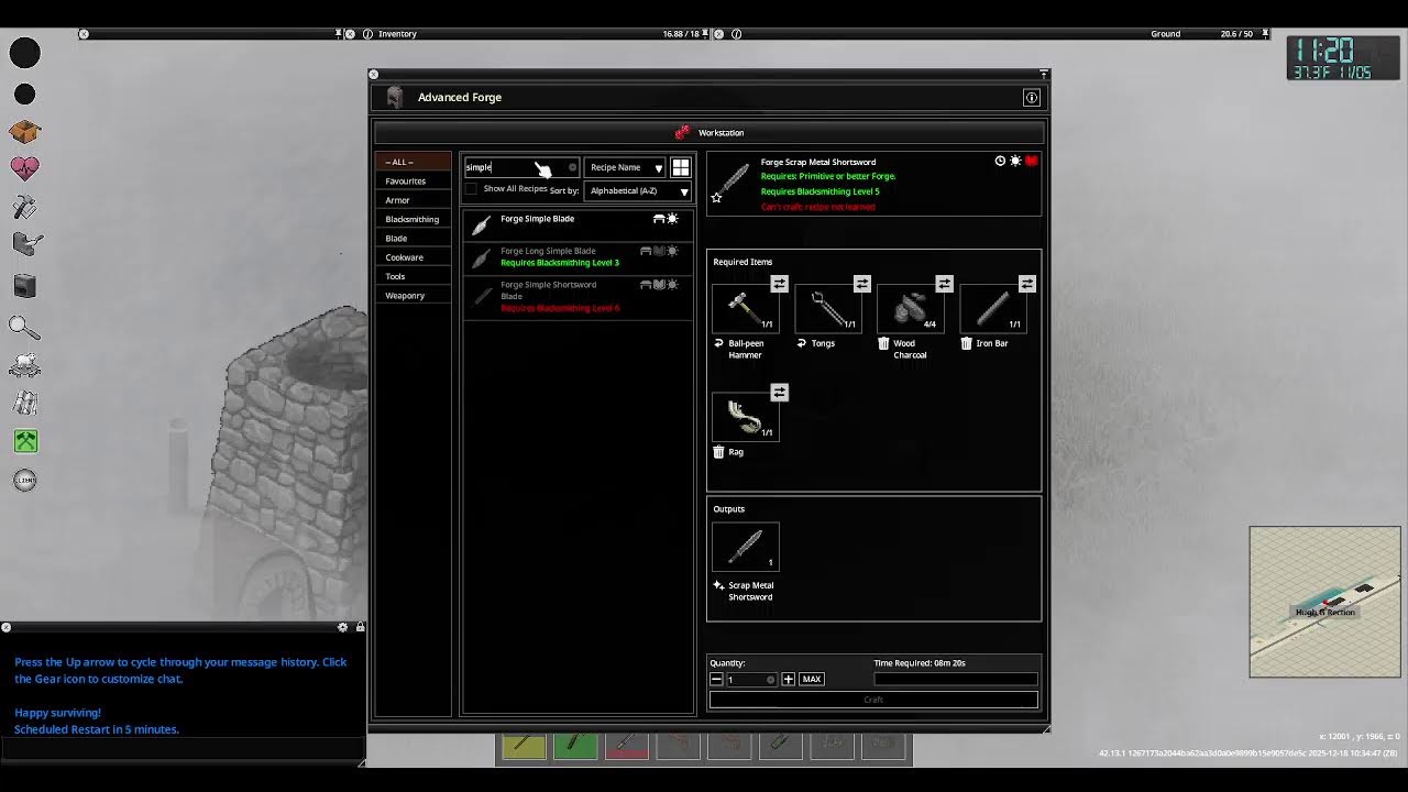 LIVE: Building our Forge and Blacksmithing - Project Zomboid Build 42.13.1 BETA Multiplayer