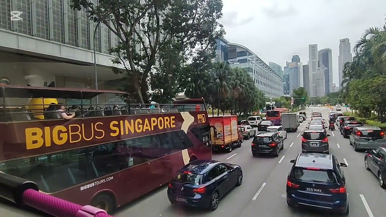 Sg Bus ride in the morning 