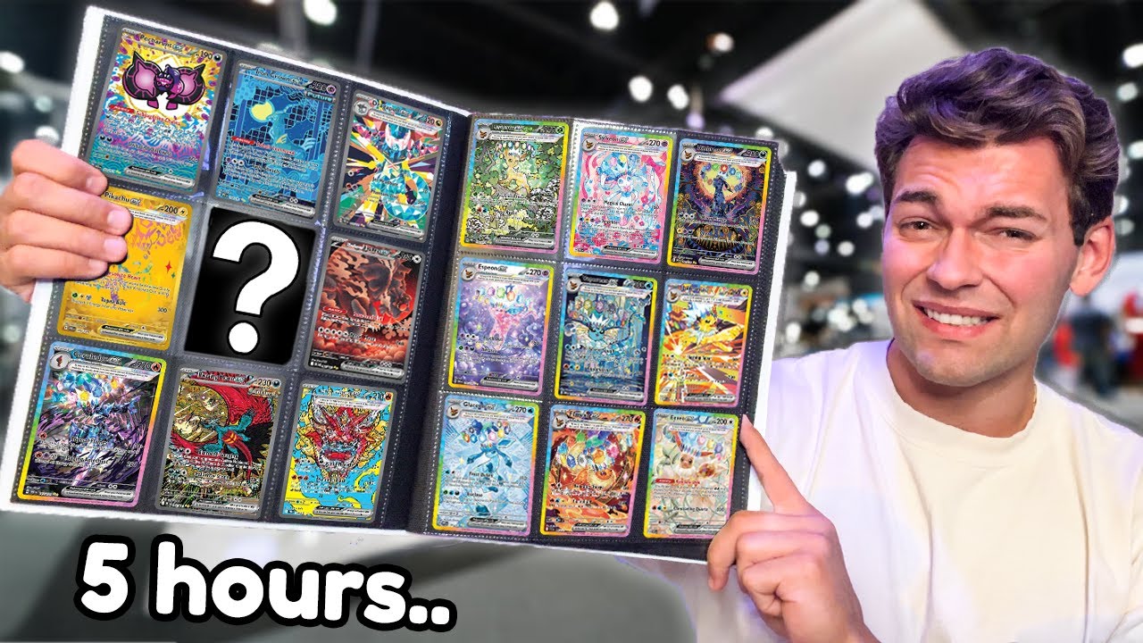 Can I COMPLETE Prismatic Evolutions In 5 HOURS?