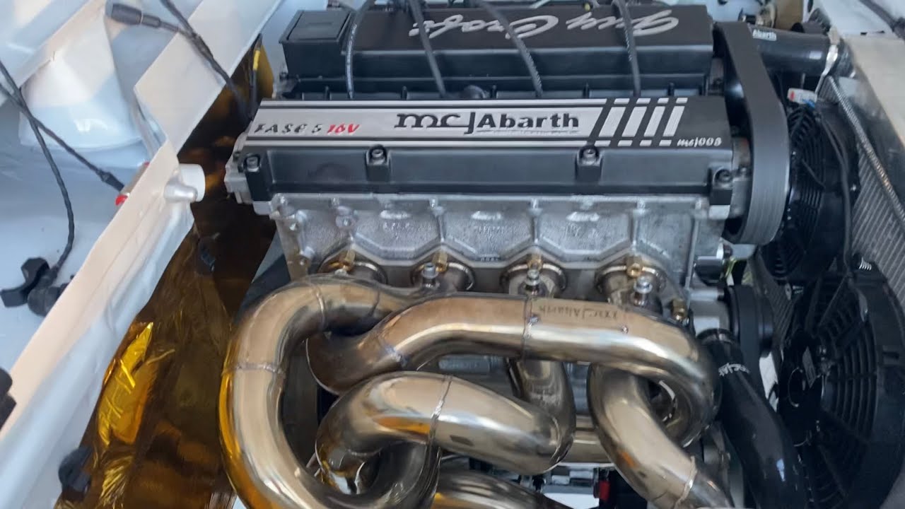 Ya ruge el Seat 124 con motor16v  Fase 5