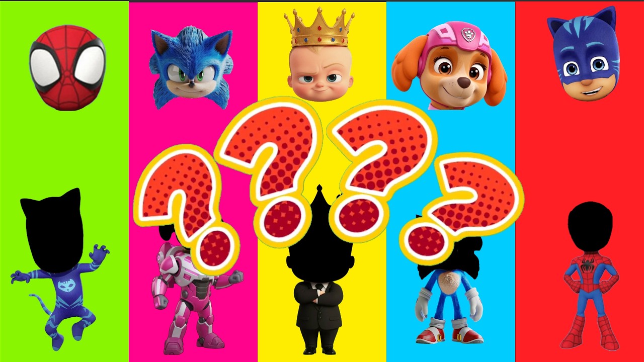 Find the Mistake: Crazy Cartoon heads! 👀✨