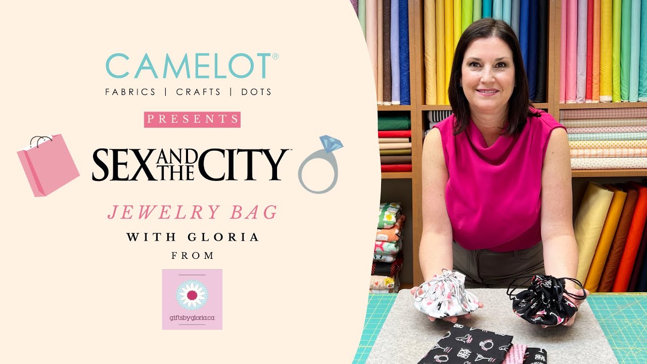 How To Sew a Jewelry Bag With GiftsbyGloria