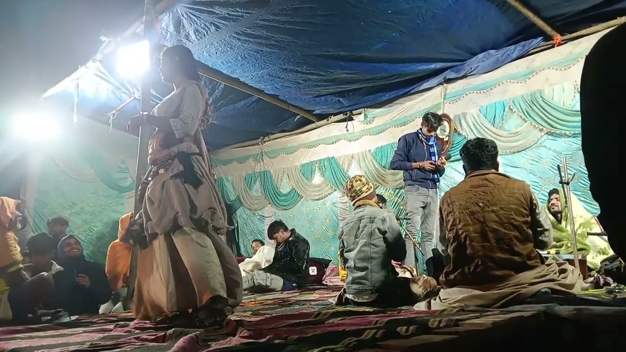 Maha mukabla langra vyas or ajeet halchal ka Kalyani jandaaha vaishali #entertenmentpublic 
