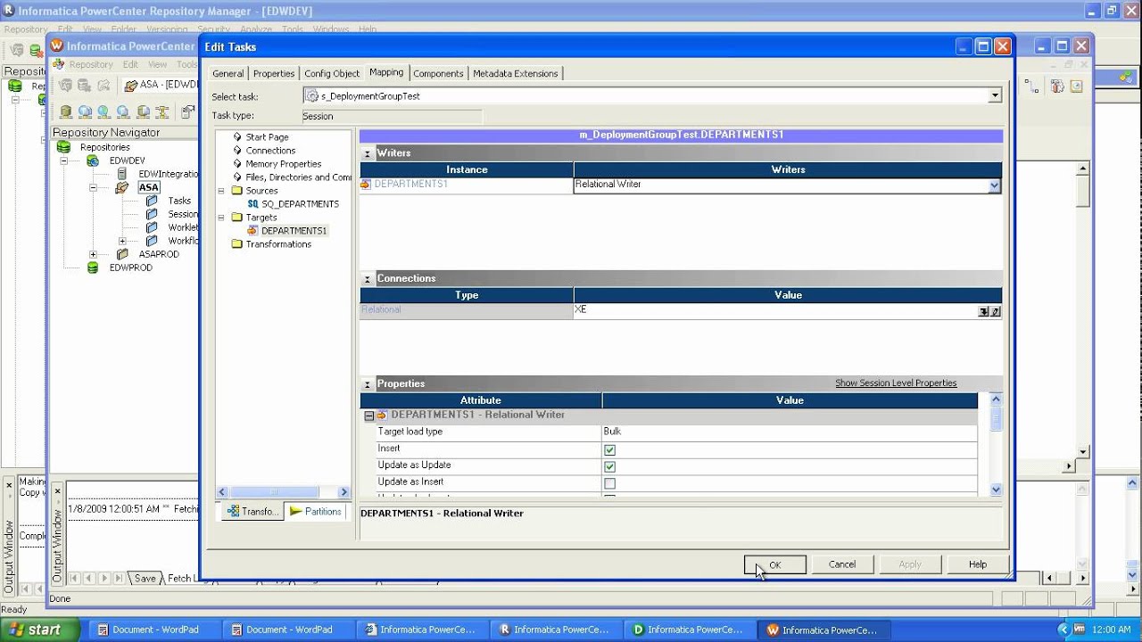 Informatica : Deployment Group.avi