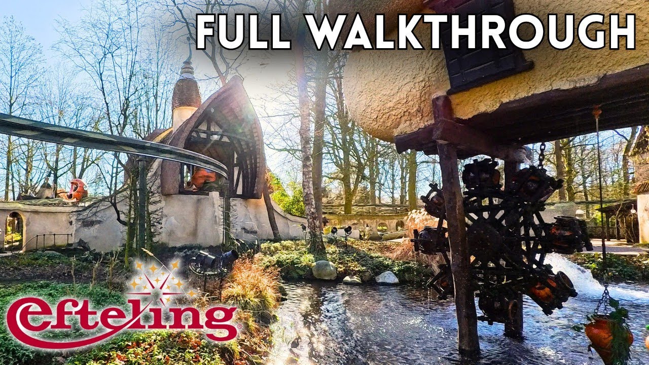 Walking Efteling in Early Spring (March 2026) | 4K & Immersive Audio
