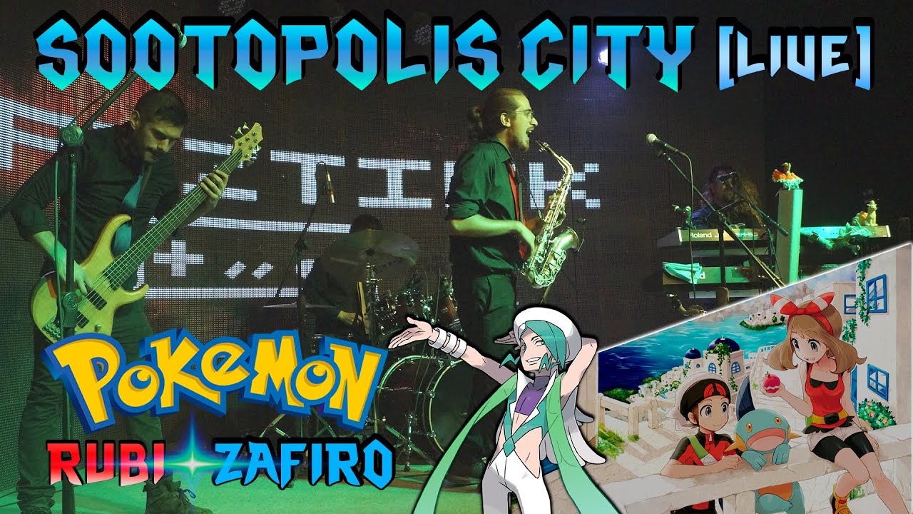 Sootopolis City / Ciudad Arrecípolis - Pokémon Rubí Zafiro (Live At Comic Kong Copiapó) // Jazztick