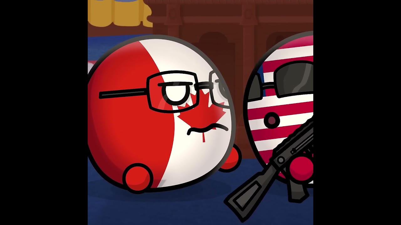 Трамп Хочет Канаду #трамп #канада #сша #америка #countryballs #animation #кантрибол