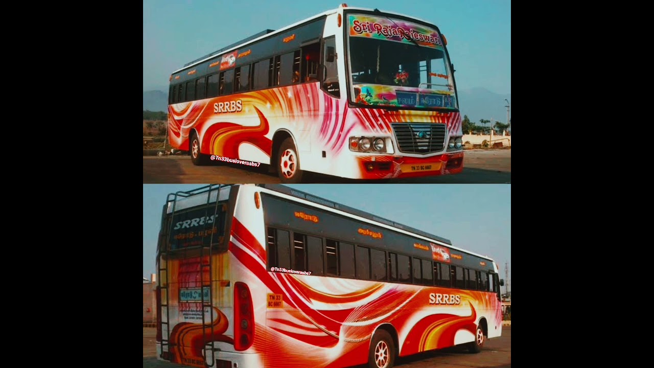 SRRBS🤍❤️Erode to Palani✨️💥Sri Raja Rajeshwari Bus services👏 first 12 meter bus in erode