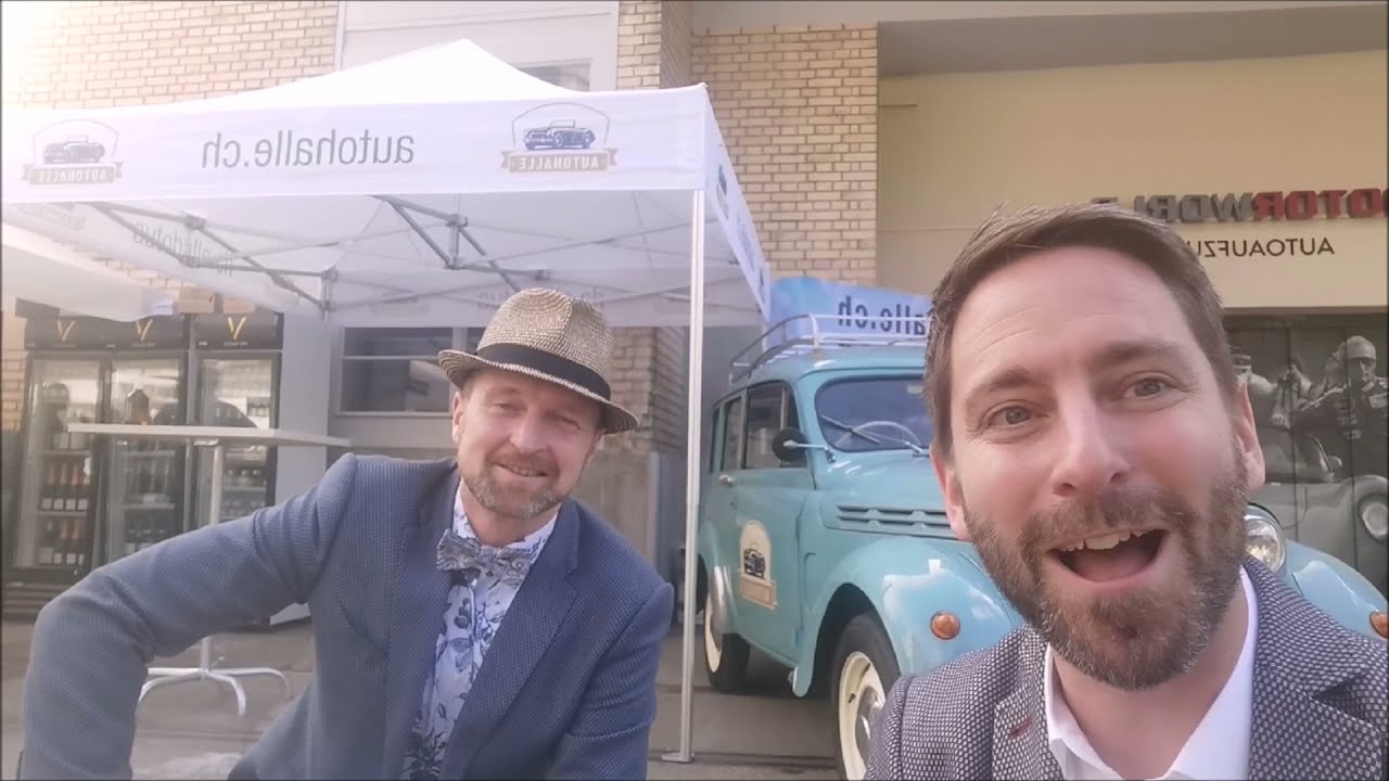 Autohalle an den Older Classics vom 11. Juli 2021