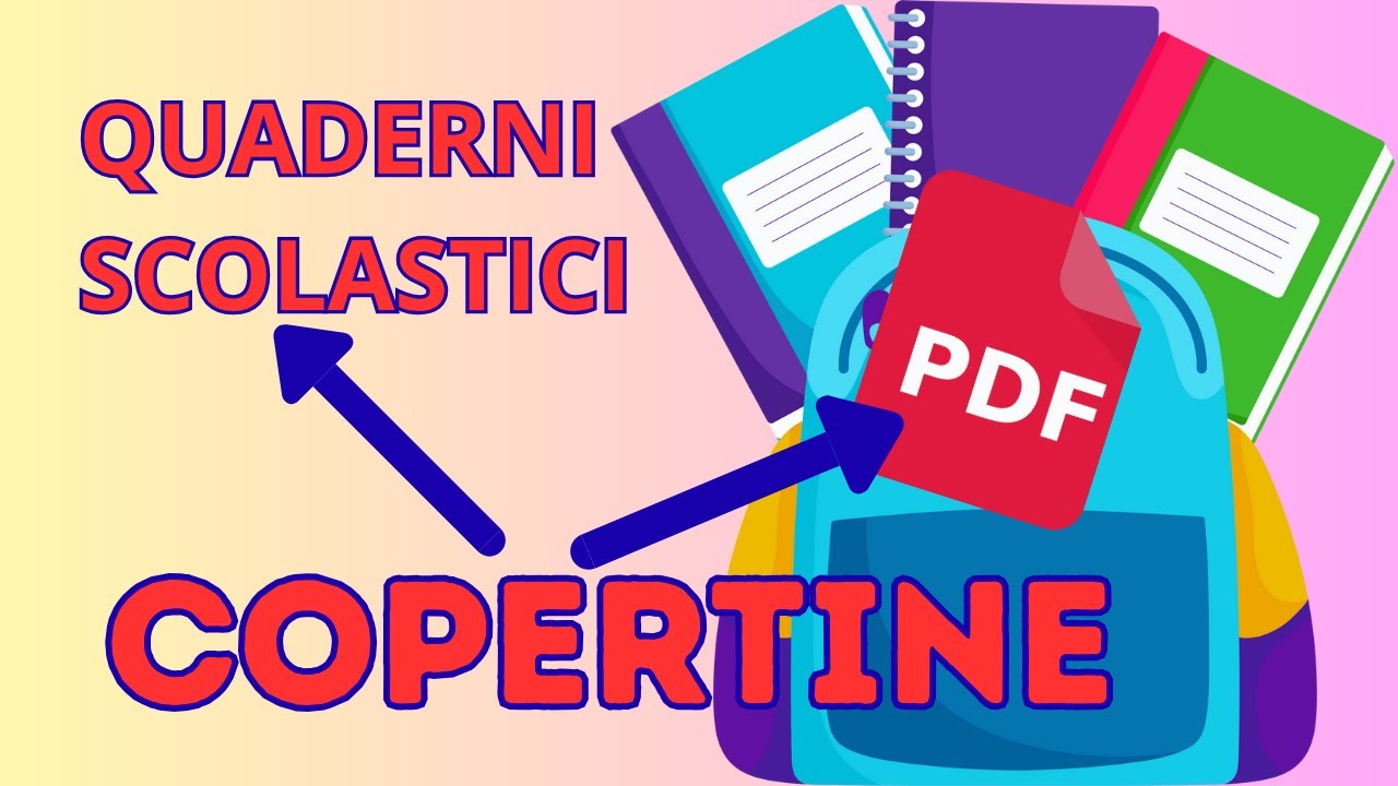 Copertine quaderni Anno Scolastico 2025 2026