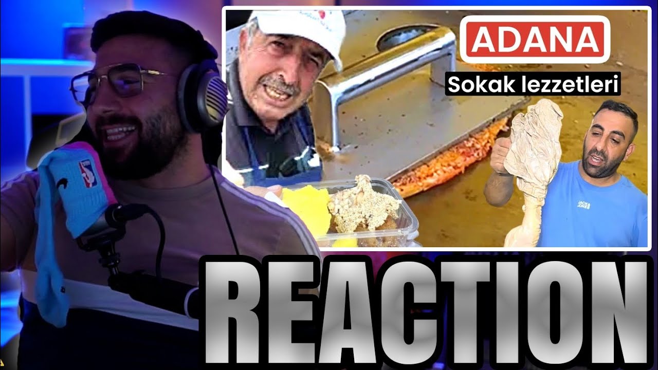 MERT REAGIERT AUF STREETFOOD IN ADANA 🌶️🇹🇷