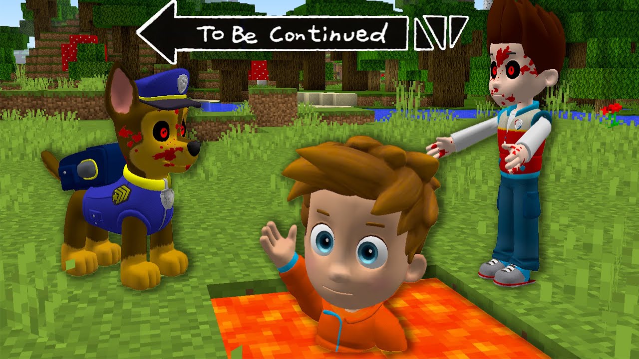 WHAT RYDER.EXE DID WITH PAW PATROL IN MINECRAFT TITAN