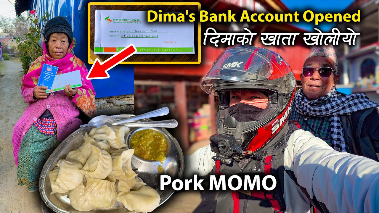 Finally, Thulo Dima's bank account was opened || My uncle (DIPA) & I went to the Rural municipality