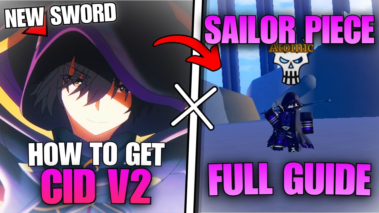 Sailor Piece | How To Get Atomic Sword + How To Get Abyss Sigil & Spawn Cid v2 Boss (GUIDE) #roblox