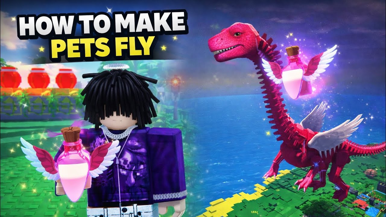 How To Make Your Pets FLY in Catch & Tame (Flying Potion Tutorial) 🪽🔥 #catchandtame 