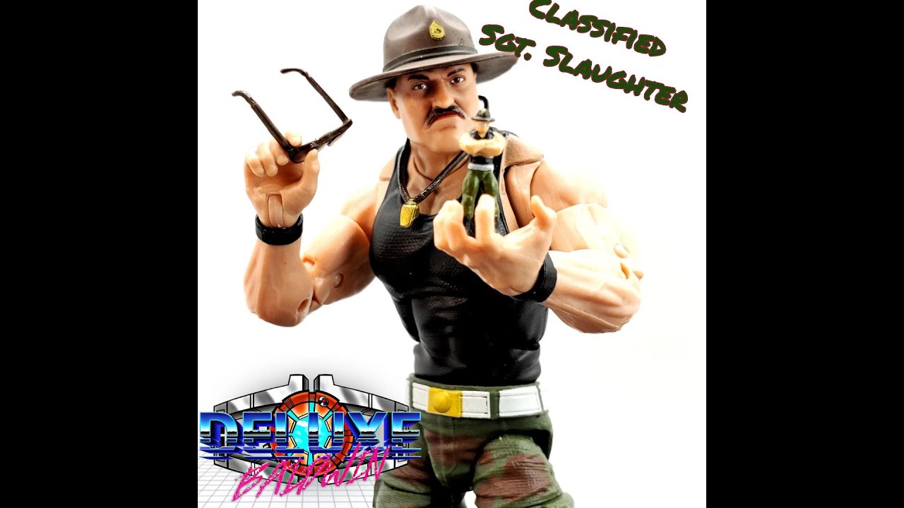 G.I. Joe Classified #53 Sgt. Slaughter Review. Deluxe Baldwin Reviews