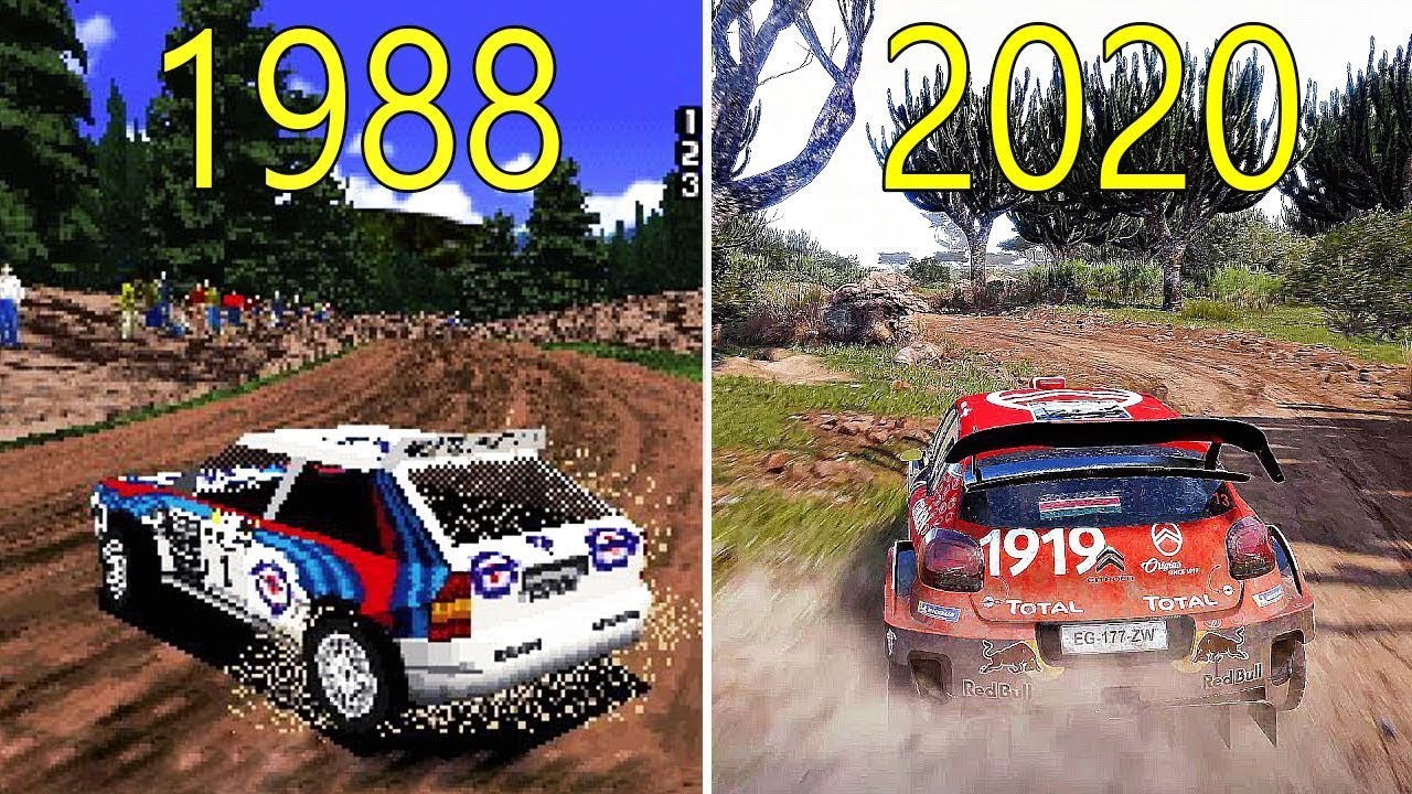 Evolution of Rally Games 1988 2020