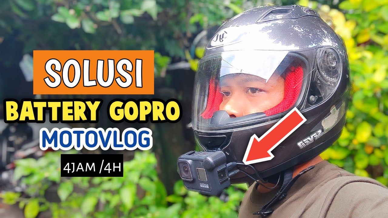 SOLUSI BATERAI GOPRO CEPAT HABIS | gopro drop battery solution