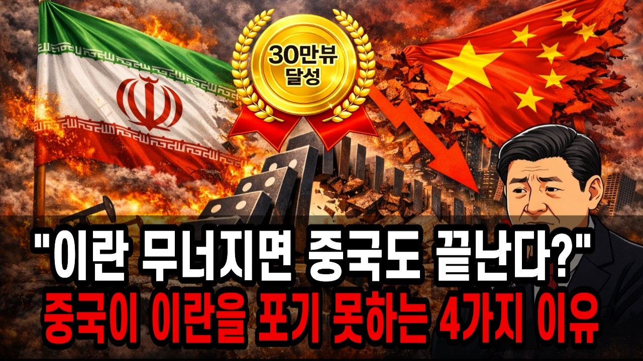 이란이 무너지면 중국 경제에 벌어지는 일