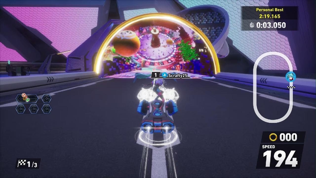 Sonic Racing CrossWorlds: Hatsune Miku Gameplay