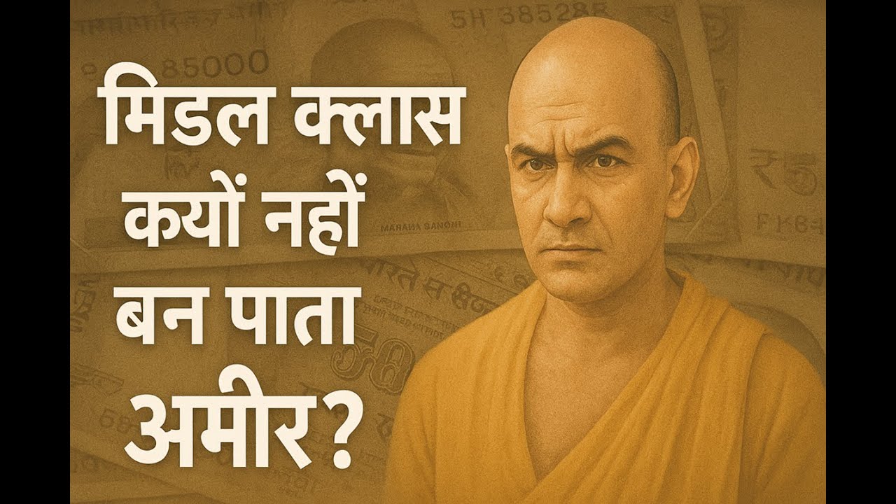 मिडल क्लास अमीर क्यों नहीं बन पाता? | Chanakya Niti के अनुसार जानिए असली कारण