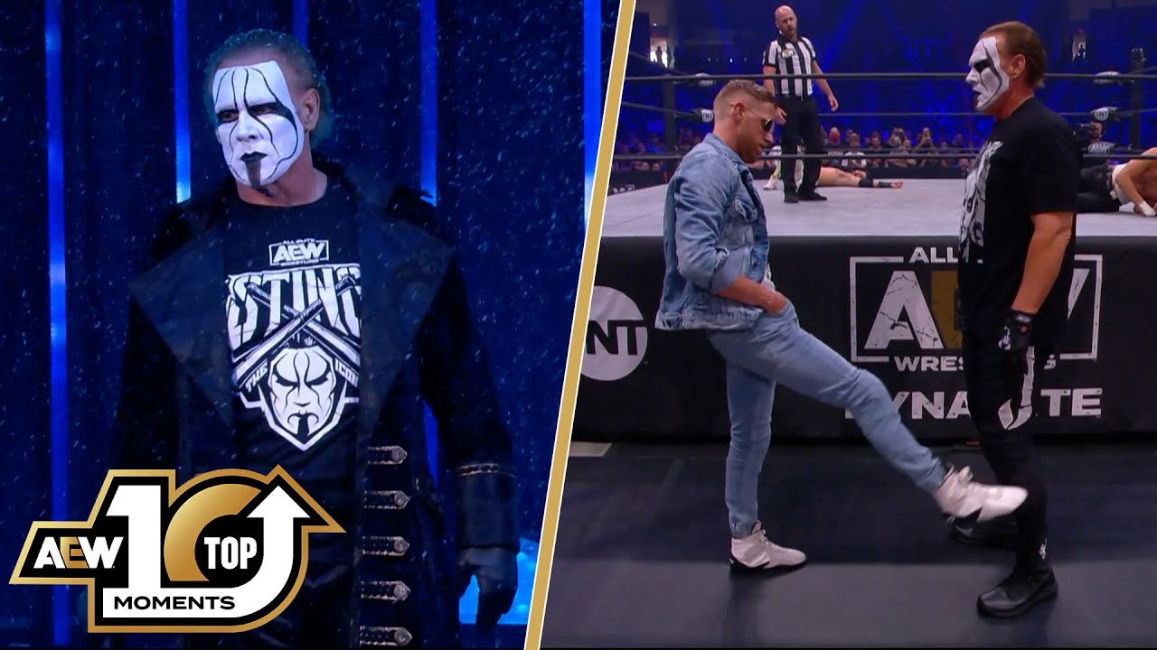 10 лучших моментов СТИНГА в AEW! | Топ-10 AEW