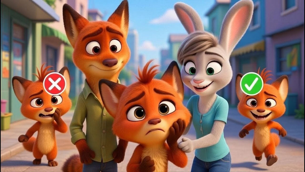 Zootopia 3. “OUCH! Sunny Learns Healthy Habits 🦊💪