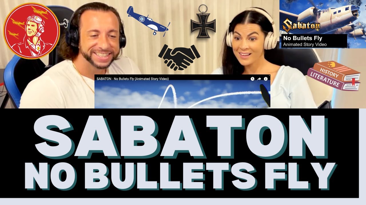 First Time Hearing Sabaton - No Bullets Fly Animated Story Reaction - WHAT AN AMAZING STORY!