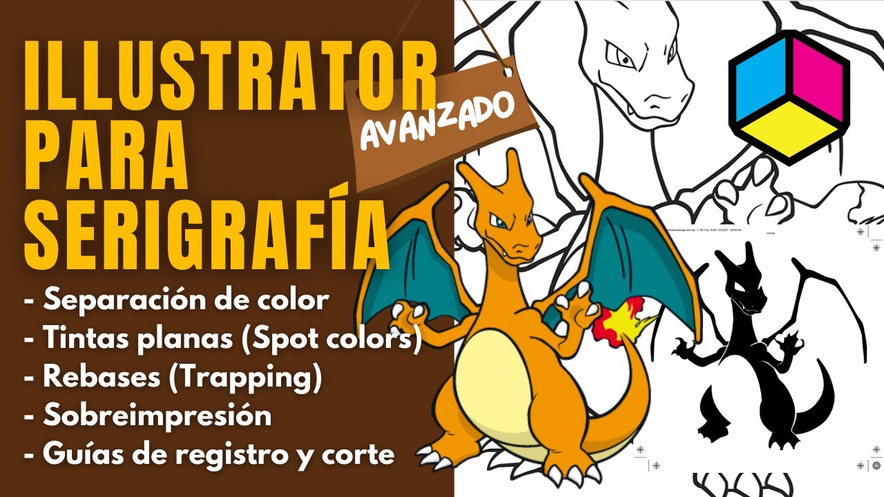 ✒️ Illustrator para serigrafia - Separación De Colores - Tutorial avanzado